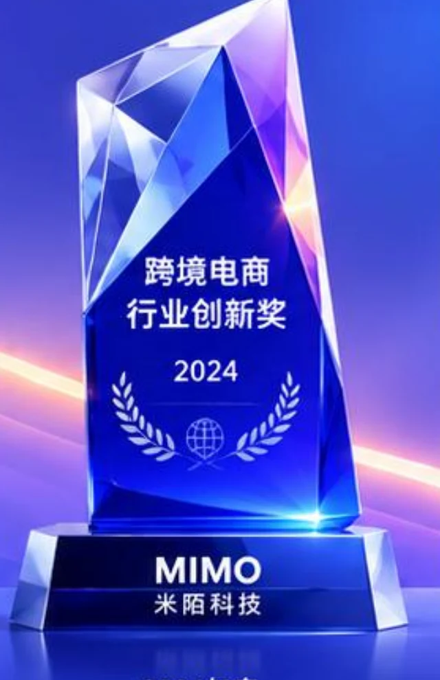 2024 年度跨境电商行业创新奖奖杯